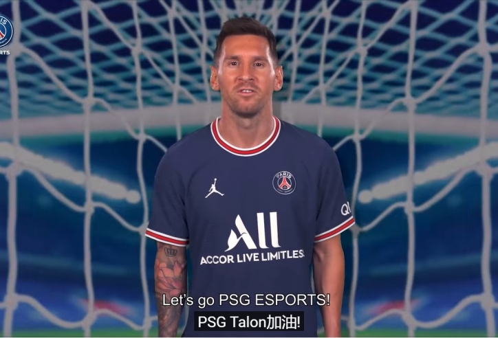 CKTG 2021: Messi, Neymar và Mbappé gửi lời chúc tới PSG Talon