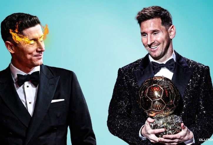 'Tiền đạo số 1 thế giới' lên tiếng về Ballon d'Or', nói thẳng 1 điều về Messi khiến tất cả bất ngờ
