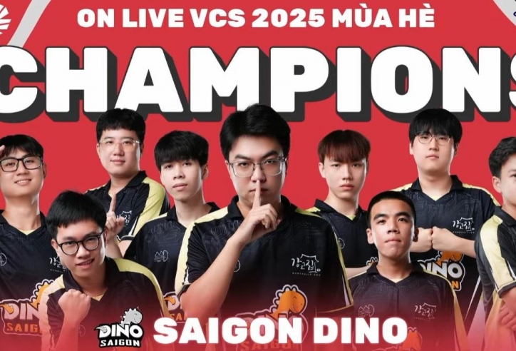 Chiến thắng thuyết phục, DINO chính thức vô địch VCS Mùa Hè 2025