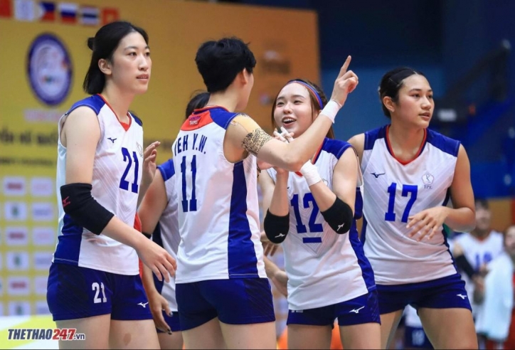 Thắng áp đảo Philippines, Đài Bắc Trung Hoa giành được vị trí hạng 3 tại VTV Cup 2025