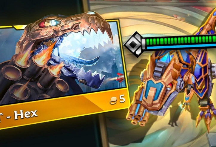 Cách chơi đội hình Khủng long Bọ cạp T-Hex carry DTCL mùa 16