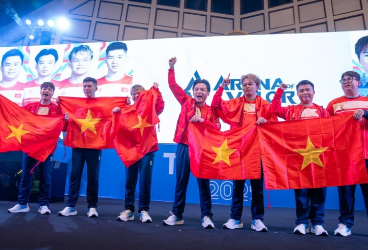 Đội tuyển Việt Nam lập kỷ lục khủng tại SEA Games 33 với tấm HCV Liên Quân Mobile