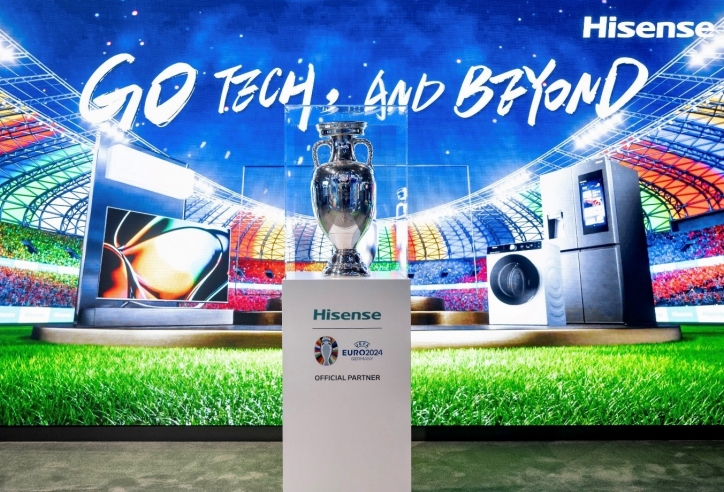 Tập đoàn Hisense tiếp tục tài trợ cho Giải bóng đá vô địch châu Âu 2024