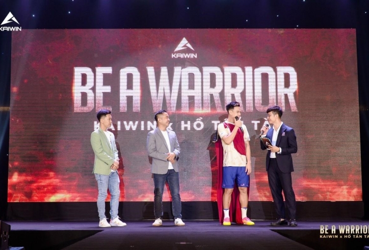 Hồ Tấn Tài hóa chiến binh trong sự kiện ra mắt bộ sưu tập mới Kaiwin 'Warrior'