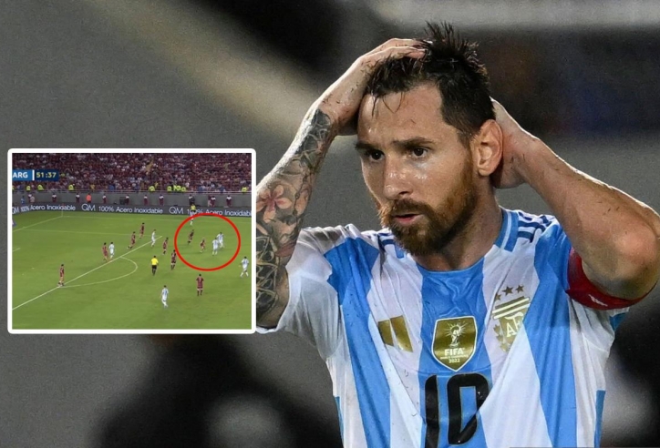 Messi chọc khe tuyệt đẹp, được khuyên rời sân trước Venezuela