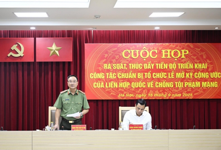 Đảm bảo tuyệt đối an ninh, an toàn cho Lễ mở ký Công ước của Liên hợp quốc về chống tội phạm mạng