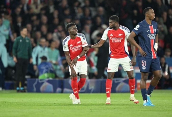 Arsenal gục ngã vì thiếu bản lĩnh và sự bình tĩnh trước PSG