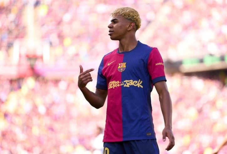 Yamal tiếp tục phá kỷ lục, giúp Barca 'bội thu'