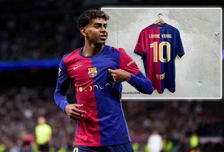 Yamal sẽ mặc áo số 10 tại Barcelona ở mùa giải mới !