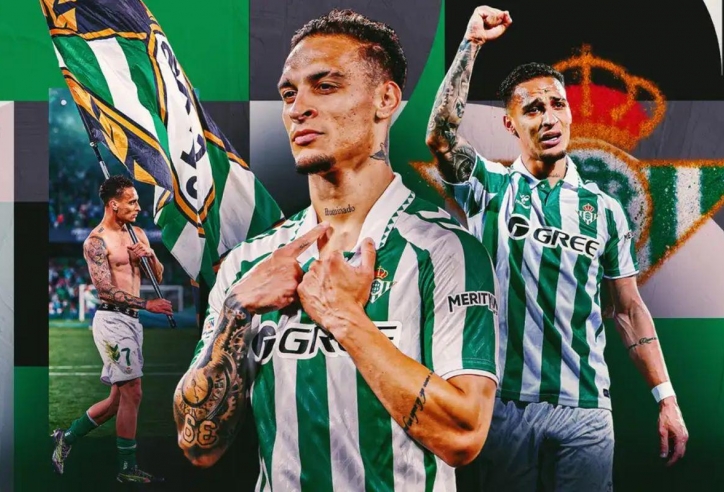 Rời Man Utd, Antony quyết 'phục thù' tại Real Betis