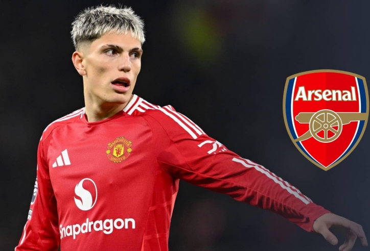 Garnacho lọt vào tầm ngắm của Arsenal