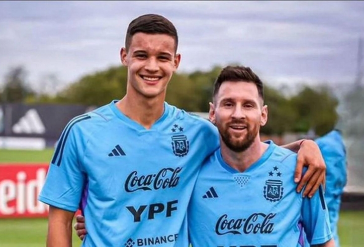 Sao Inter lấy Messi làm động lực chữa chấn thương đầu gối