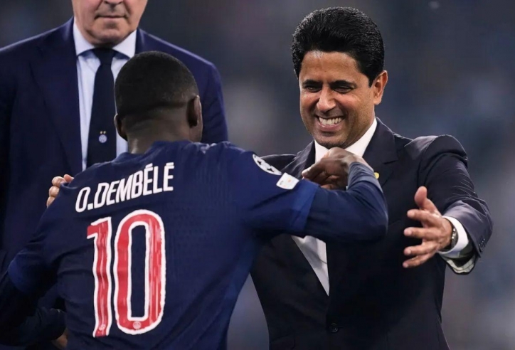 Chủ tịch PSG: 'Dembele không đoạt Quả bóng vàng là điều bất thường'