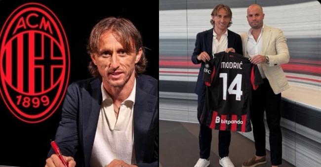 Luka Modric chính thức gia nhập AC Milan