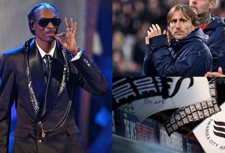 Tiếp bước Modric, rapper Snoop Dogg đầu tư tiền tấn vào bóng đá Anh