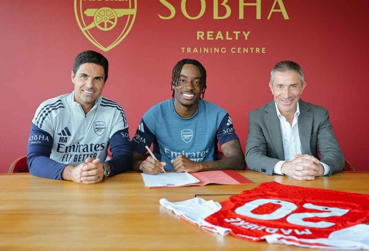 Arsenal công bố tân binh Noni Madueke