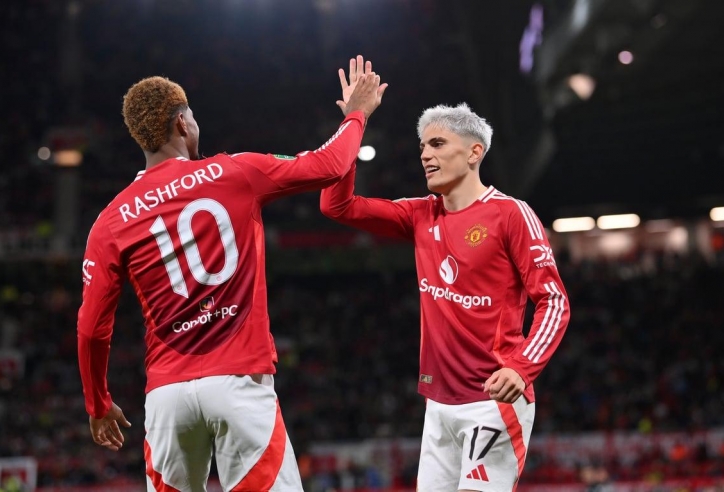 Garnacho phản ứng mạnh mẽ khi Rashford gia nhập Barcelona