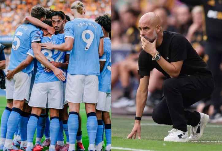 Khởi đầu hoàn hảo, Pep vẫn chê đội hình Man City 'không lành mạnh'