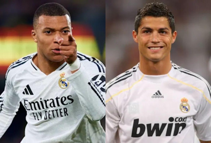 Mbappe áp sát kỷ lục vĩ đại của Ronaldo tại Real Madrid