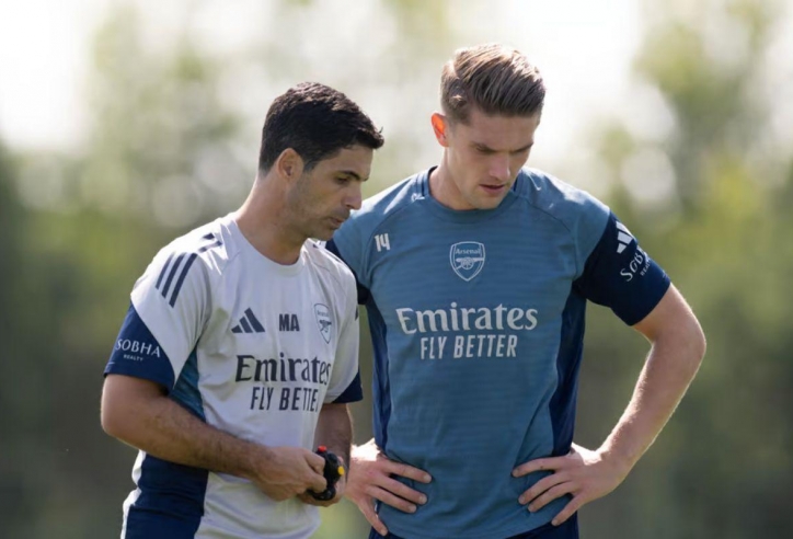 Arteta chốt hàng công mới lạ cho Arsenal trước đại chiến Liverpool