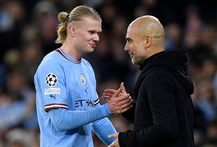Haaland được đưa vào nhóm lãnh đạo của Man City