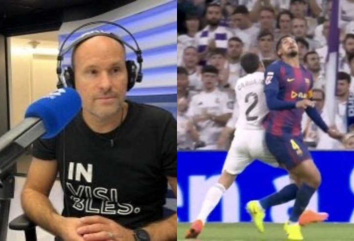 Barca mất oan một quả 11m ở El Clasico?