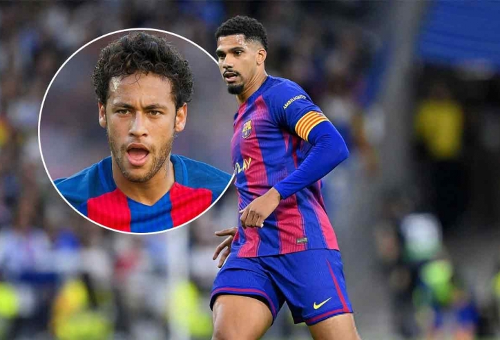 Araujo thiết lập kỷ lục sánh ngang Neymar