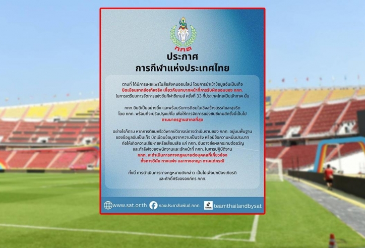 Tổ chức SEA Games bị chê bai, Thái Lan dằn mặt bằng hành động pháp lý