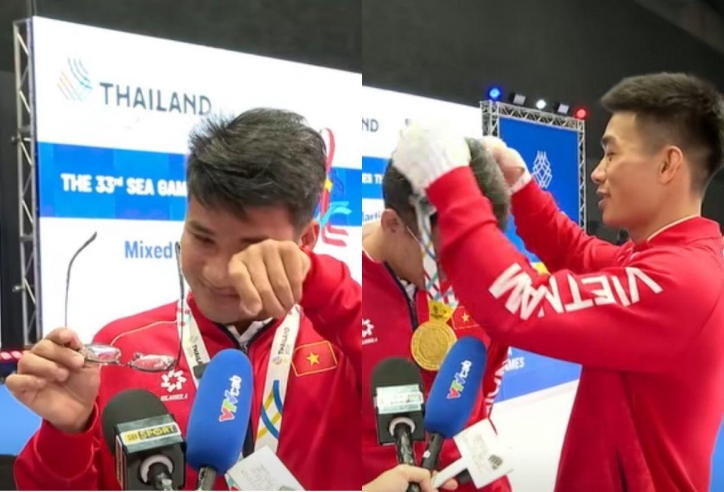 Anh trai võ sĩ Việt Nam giành HCV SEA Games bật khóc: 'Tôi tưởng nó bỏ cuộc rồi'