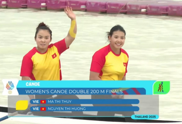 Canoeing Việt Nam giành HCV thứ 2 tại SEA Games