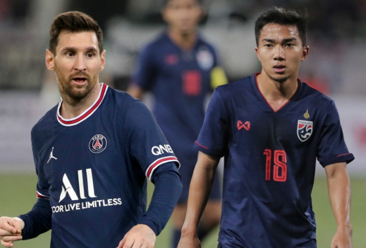 Messi Thái Lan sắp đối đầu với Lionel Messi cùng dàn sao Paris SG