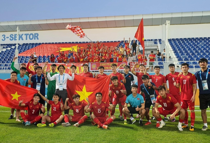 Chính thức: U23 Việt Nam xếp trên 9 đội tại BXH U23 châu Á 2022 chung cuộc