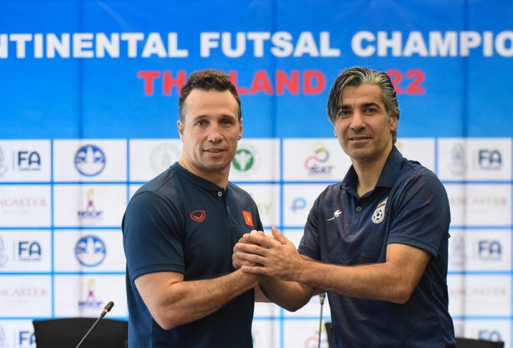 HLV ĐT Futsal Iran dành sự tôn trọng đặc biệt cho ĐT Futsal Việt Nam