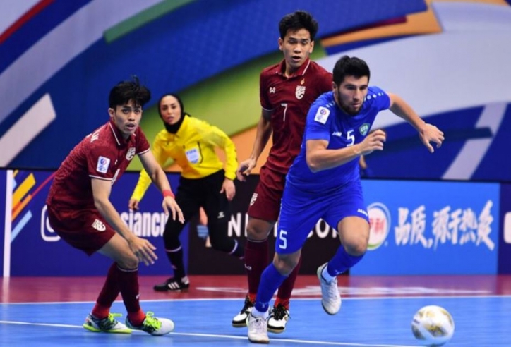 Thảm bại 2-8, ĐT futsal Thái Lan trắng tay rời VCK futsal châu Á 2022