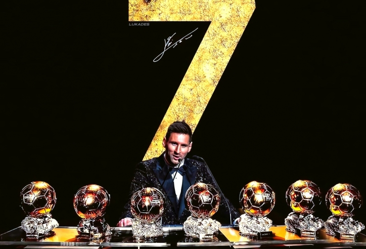 BTC xác nhận Messi không phải cầu thủ duy nhất sở hữu 7 Quả bóng Vàng