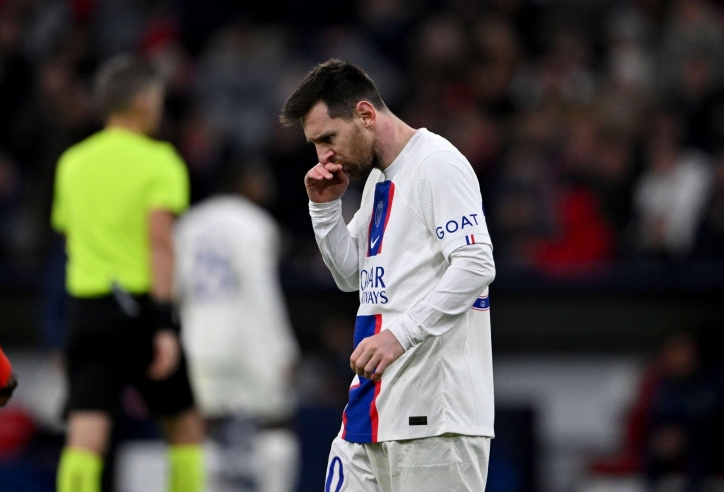 Phản ứng của Messi và đồng đội khi PSG bị loại khỏi Cúp C1
