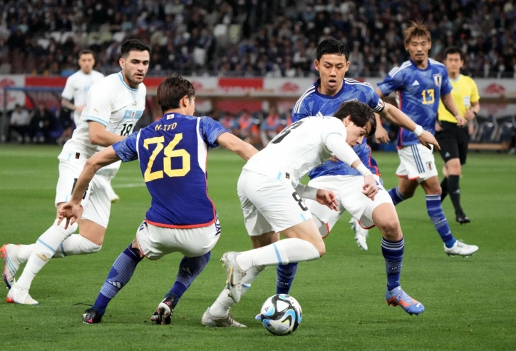 Trực tiếp Nhật Bản 0-1 Uruguay: Không có penalty