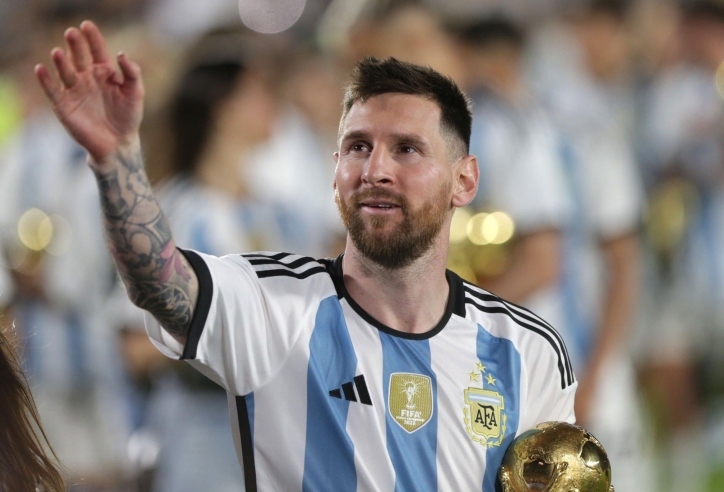 Messi được hưởng vinh dự chưa từng có trong lịch sử Argentina