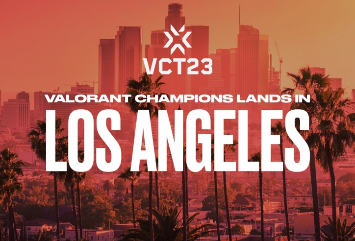 VCT CHAMPIONS 2023 sẽ diễn ra tại LOS ANGELES