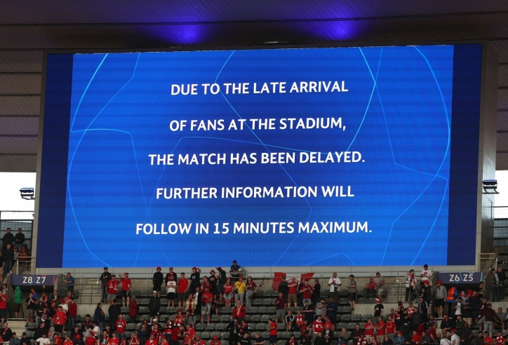 Vì sao trận chung kết Champions League bị delay 36 phút?