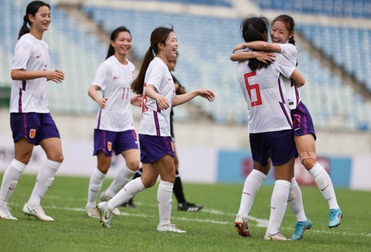 Trung Quốc thắng 5-0, gửi 'chiến thư' đến Việt Nam ở giải châu Á