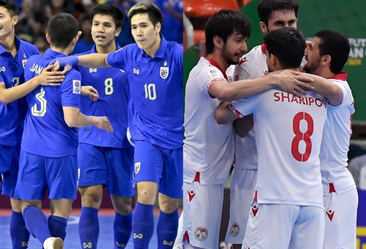 Trực tiếp futsal Thái Lan vs Tajikistan: Tranh vé vào chung kết