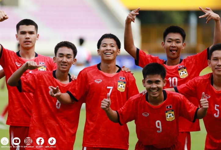 Lào thắng đậm 3-0, gửi chiến thư đến U16 Indonesia