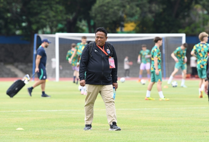 HLV Thái Lan lạc quan khi thoát thua U16 Úc
