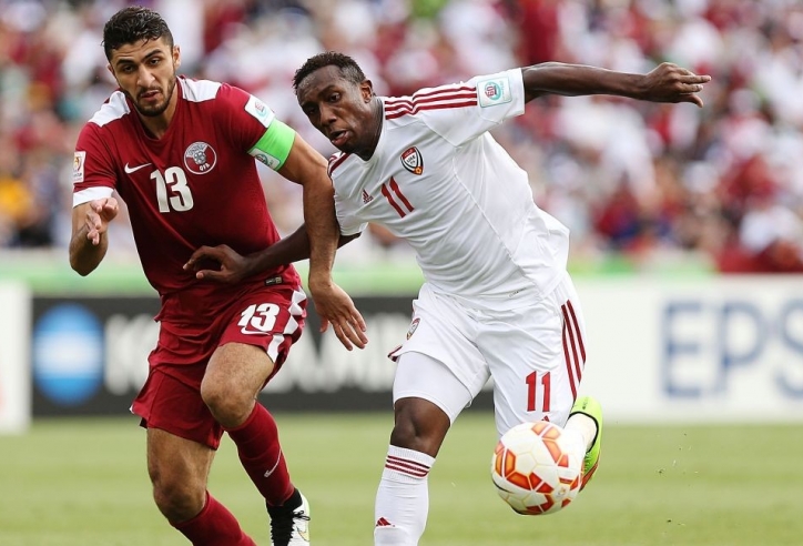 Trực tiếp Qatar vs UAE: Đang diễn ra