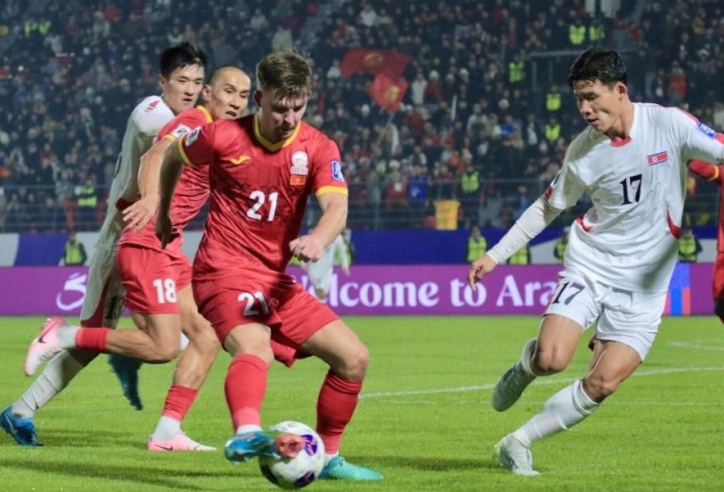 Thua Kyrgyzstan, Triều Tiên bị đẩy xuống bét bảng ở VL World Cup