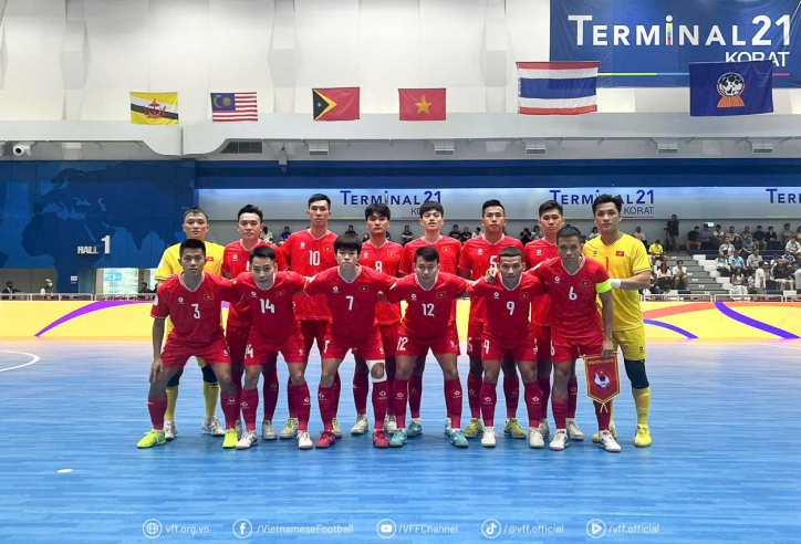 Trực tiếp futsal Việt Nam 2-0 Brunei: Ghi bàn chớp nhoáng