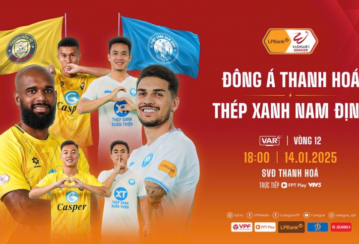 Hấp dẫn 'đại chiến' tranh ngôi đầu bảng V-League 2024/25