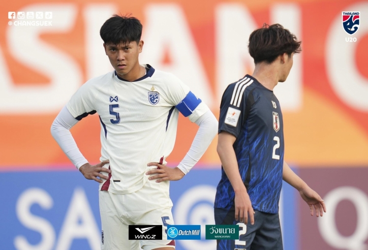 Thái Lan thua đậm Nhật Bản ngày ra quân VCK U20 châu Á