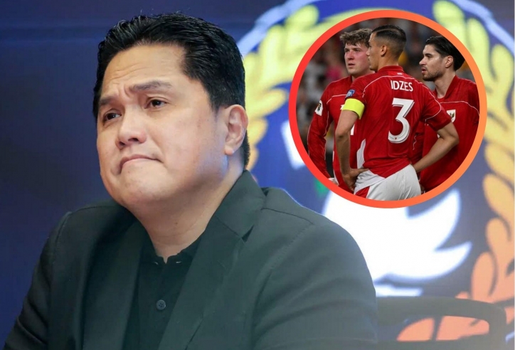 Chủ tịch Erick Thohir tuyên bố đanh thép dù Indonesia thua đậm Australia